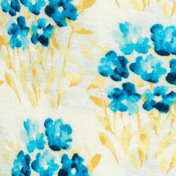 Milkbarn Bamboo Ruffle Bloomer -- Sky Floral NWT - Picture 3 of 3